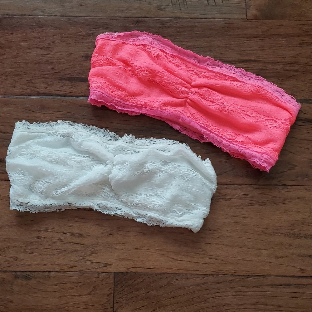 🤍💕Two Bandeau Tops💕🤍 - Picture 2 of 4